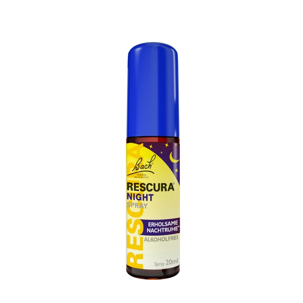 BACHBLÜTEN Rescura Night Spray alkoholfrei - 20ml