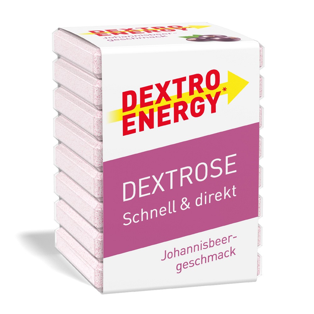 DEXTRO ENERGEN Johannisbeere Würfel - 1St