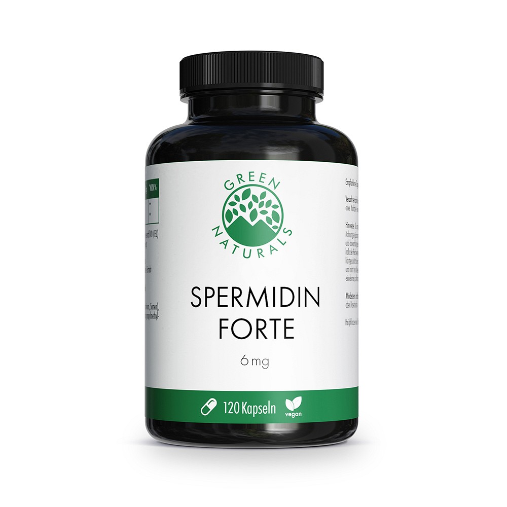 GREEN NATURALS Spermidin Forte 6 mg vegan Kapseln - 100St