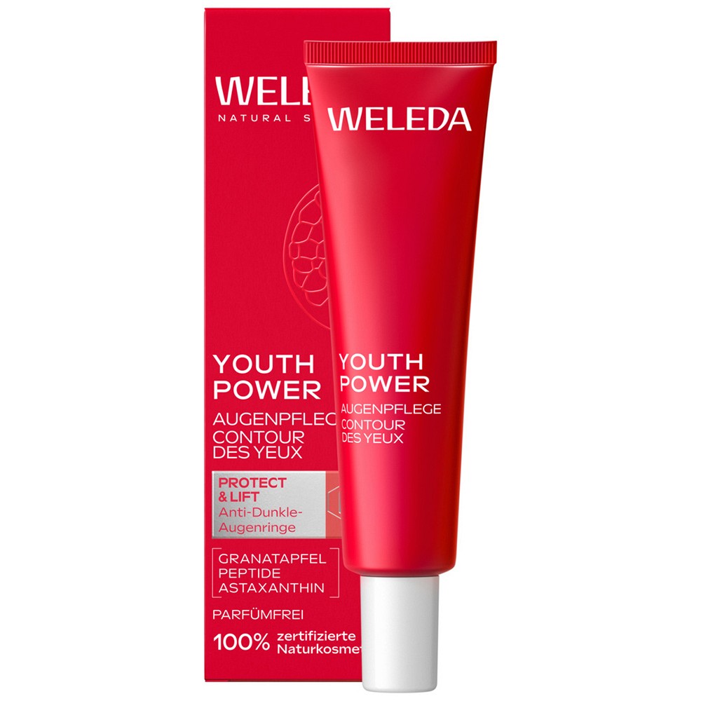 WELEDA Youth Power Augenpflege Granatapfel - 12ml