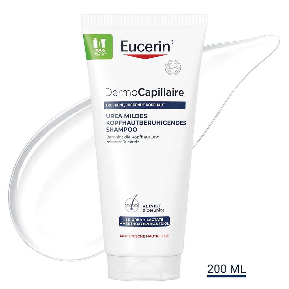 EUCERIN DermoCapillaire Urea kopfhautberuhig.Sha. - 200ml
