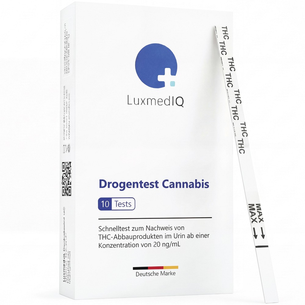 LUXMEDIQ Drogentest Cannabis Urin - 10St