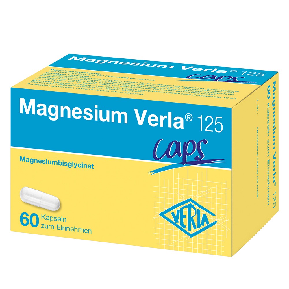 MAGNESIUM VERLA 125 Caps - 60St