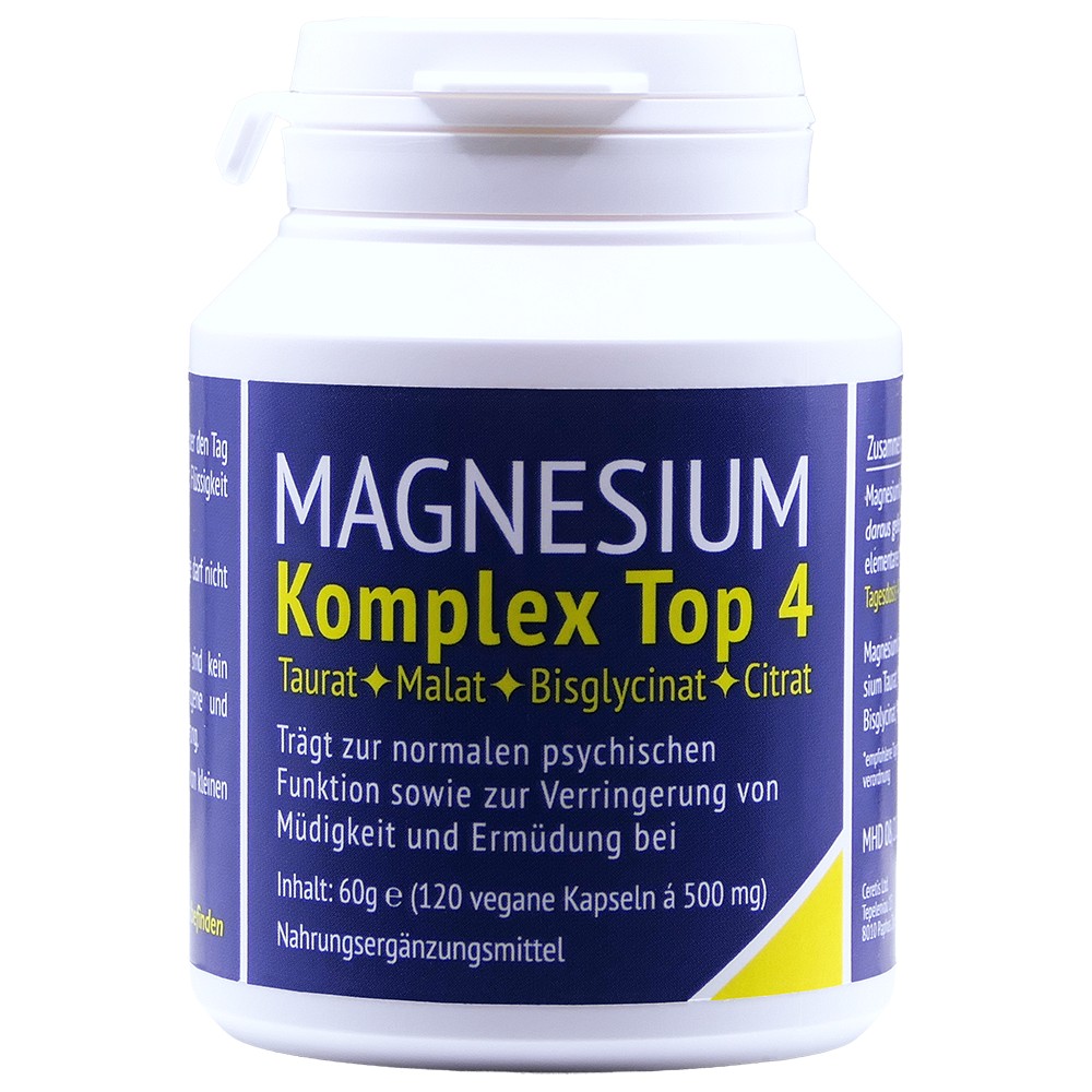 MAGNESIUM KOMPLEX Top 4 Kapseln - 120St