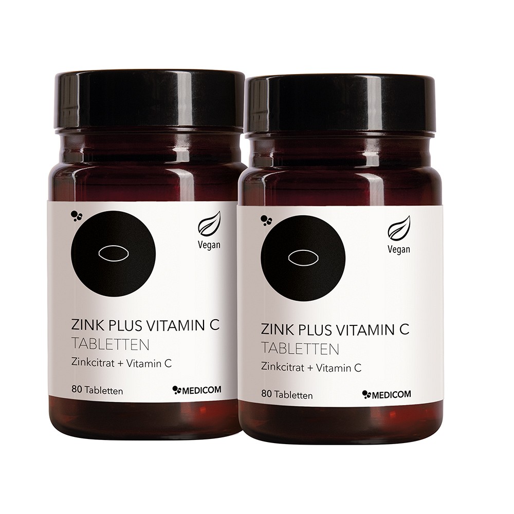 ZINK PLUS Vitamin C Tabletten - 2X80St