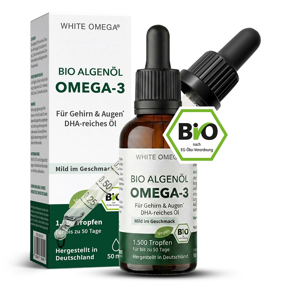BIO ALGENÖL DHA reich 465 mg white Omega - 50ml