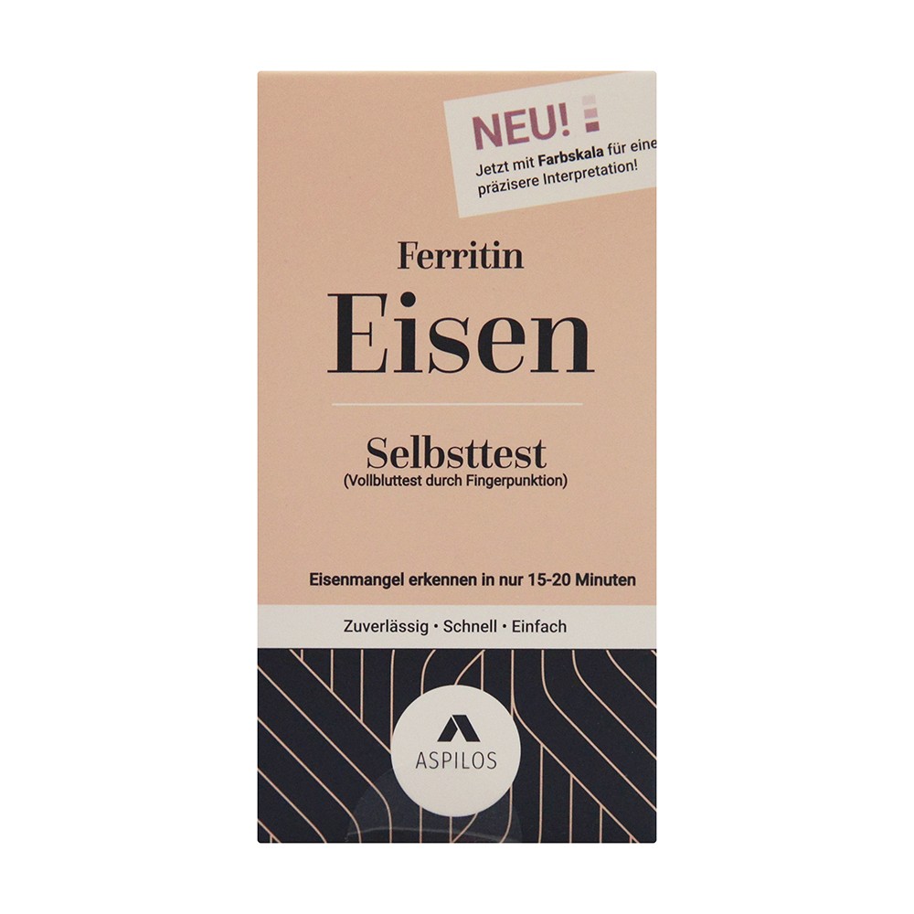 ASPILOS Selbsttest Eisen Ferritin SF Blut - 1St