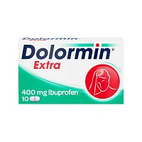 DOLORMIN extra Filmtabletten - 10St - Kopfschmerzen & Migräne