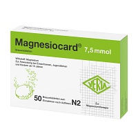 MAGNESIOCARD 7,5 mmol Brausetabletten