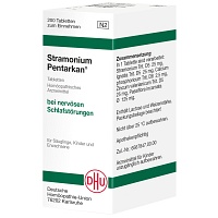 STRAMONIUM PENTARKAN Tabletten