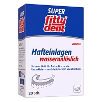 FITTYDENT super Haftkleber Einlagen