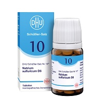 BIOCHEMIE DHU 10 Natrium sulfuricum D 6 Tabletten