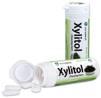 MIRADENT Xylitol Chewing Gum grüner Tee