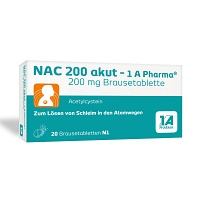 NAC 200 akut-1A Pharma Brausetabletten