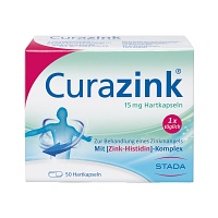 CURAZINK Hartkapseln - 50St - Selen & Zink