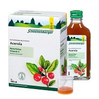 ACEROLA SAFT Schoenenberger Heilpflanzensäfte