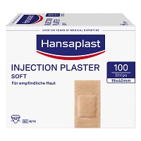 HANSAPLAST Soft Injektionspflaster Strips 19x40 mm