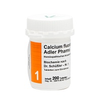BIOCHEMIE Adler 1 Calcium fluoratum D 12 Tabletten