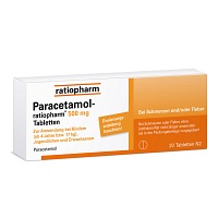 PARACETAMOL-ratiopharm 500 mg Tabletten