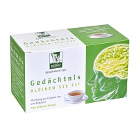 BADERS Apotheken Tee Gedächtnis Filterbeutel