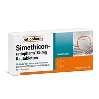 SIMETHICON-ratiopharm 85 mg Kautabletten