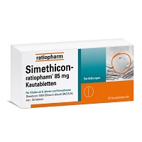SIMETHICON-ratiopharm 85 mg Kautabletten