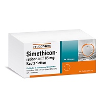 SIMETHICON-ratiopharm 85 mg Kautabletten