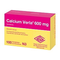 CALCIUM VERLA 600 mg Filmtabletten