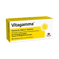 VITAGAMMA Vitamin D3 1.000 I.E. Tabletten - 50St - Abwehrkräfte