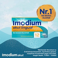 IMODIUM akut lingual Schmelztabletten