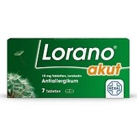 LORANO akut Tabletten - 7St - Allergien