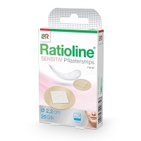RATIOLINE sensitive Pflasterstrips rund