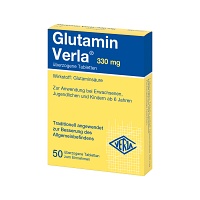 GLUTAMIN VERLA überzogene Tabletten - 50St - Stärkung für das Gedächtnis