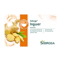 SIDROGA Ingwer Tee Filterbeutel