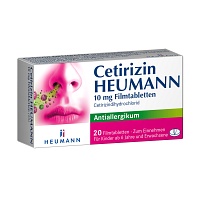 CETIRIZIN Heumann 10 mg Filmtabletten