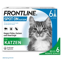 FRONTLINE Spot on K Lösung f.Katzen