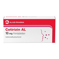CETIRIZIN AL 10 mg Filmtabletten