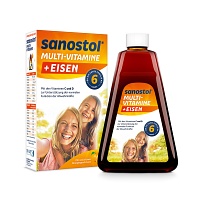 SANOSTOL plus Eisen Saft - 230ml - Abwehrstärkung
