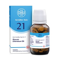 BIOCHEMIE DHU 21 Zincum chloratum D 6 Tabletten