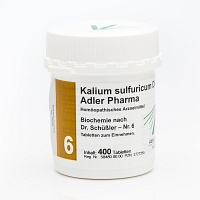 BIOCHEMIE Adler 6 Kalium sulfuricum D 6 Tabletten