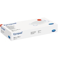 EYCOPAD Augenkompressen 56x70 mm unsteril - 50St