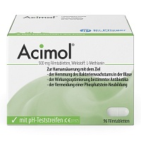 ACIMOL mit pH Teststreifen Filmtabletten
