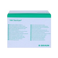 STERICAN Kanülen Luer-Lok 0,45x25 mm Gr.18 braun