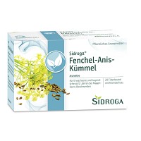 SIDROGA Fenchel Anis Kümmel Tee Filterbeutel