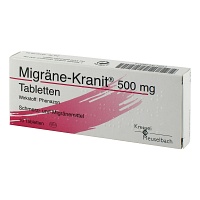 MIGRÄNE KRANIT 500 mg Tabletten - 10St - Kopfschmerzen & Migräne
