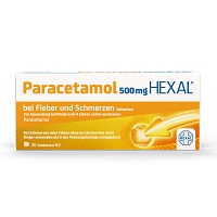 PARACETAMOL 500 mg HEXAL b.Fieber u.Schmerzen Tab.