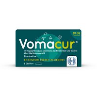 VOMACUR 40 Suppositorien - 5St - Übelkeit & Schwindel