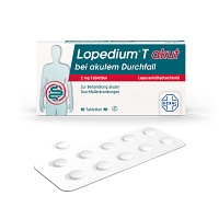 LOPEDIUM T akut bei akutem Durchfall Tabletten
