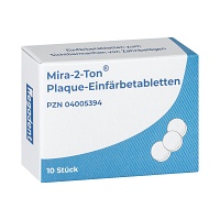 MIRA 2 Ton Plaque Einfärbe Tabletten