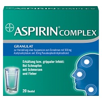 ASPIRIN Complex Btl.m.Gran.z.Herst.e.Susp.z.Einn. ASPIRIN Complex Btl.m.Gran.z.Herst.e.Susp.z.Einn.